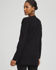 Button-Down Crewneck Coatigan Black - Chico's