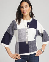 Dolman Sleeve Pullover Sweater Passport Blue - Chico's