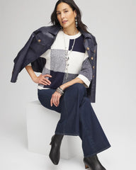 Dolman Sleeve Pullover Sweater Passport Blue - Chico's