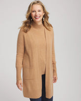 Cashmere Duster Cardigan Camel - Chico's