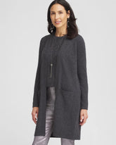 Cashmere Duster Cardigan Dark Gray - Chico's