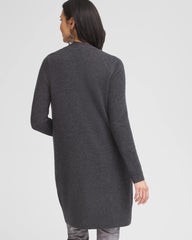Cashmere Duster Cardigan Dark Gray - Chico's