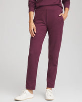 Zenergy® Cloud Tapered Ankle Pants Blackened Burgundy - Chico's
