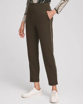 Zenergy® Caviar Bead Scuba Ankle Pants Primordial Forest - Chico's