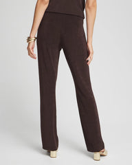 Petite Travelers™ No Tummy Pants Cocoa Bean - Chico's