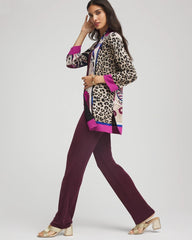Travelers™ Collection Artisanal Cardigan Blackened Burgundy - Chico's