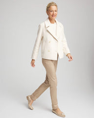 Wool Peacoat English Cream - Chico's
