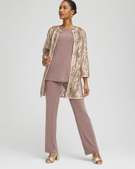 Travelers™ Collection Champagne Sequins Jacket Champagne - Chico's