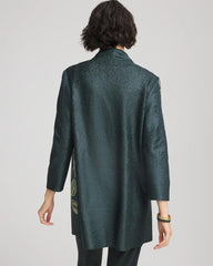Travelers™ Collection Artisanal Crushed Reversible Jacket Darkest Spruce - Chico's
