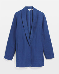 Linen Blazer Naval Indigo - Chico's