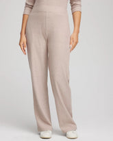 Zenergy® Brushed Ribbed Pants Light Taupe Heather - Chico's