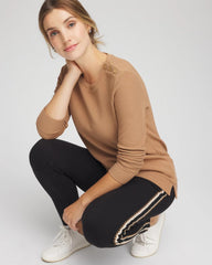 Zenergy® Ottoman Ribbed Tunic Caramel Apple - Chico's
