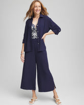 Chico's Beach Swimsuit Cover-Up Set Passport Blue - Chico's