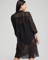 Shirt Dress Swim Coverup Black - Chico's