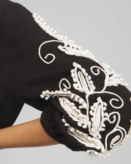 Embroidered Coverup Dress Black - Chico's
