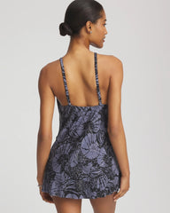 Magicsuit® Shell Beach Parker Swim Dress Black/Multi - Chico's