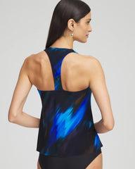 Magicsuit® Swipe Right Tankini Black/Multi - Chico's