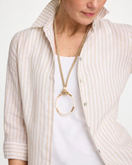 Large Open Pendant Necklace Neutral - Chico's
