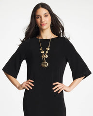 Gold Long Single Strand Necklace Gold - Chico's
