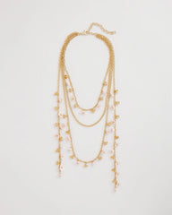 Pink Multi-Layer Necklace Pink - Chico's