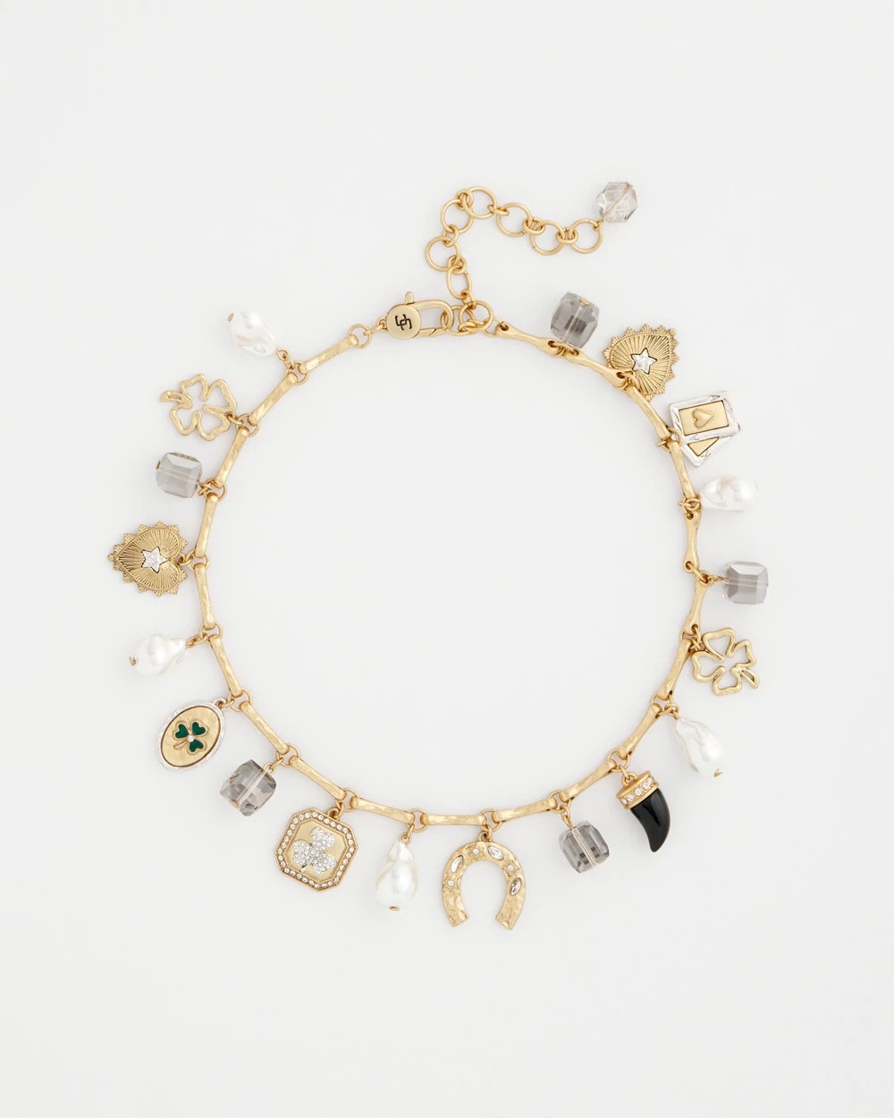 Lucky Charm Short Necklace Gold - Chico's