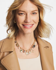 Lucky Charm Short Necklace Gold - Chico's