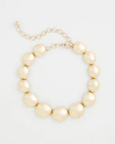 Gold Pebble Collar Necklace Gold - Chico's