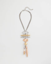 Mixed Metal Linear Necklace Mixed Metals - Chico's