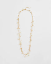 Multistrand Beaded Goldtone Necklace Gold - Chico's