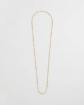 Goldtone Long Beaded Necklace Gold - Chico's