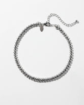 Silver Tone Twist Collar Necklace Silver - Chico's