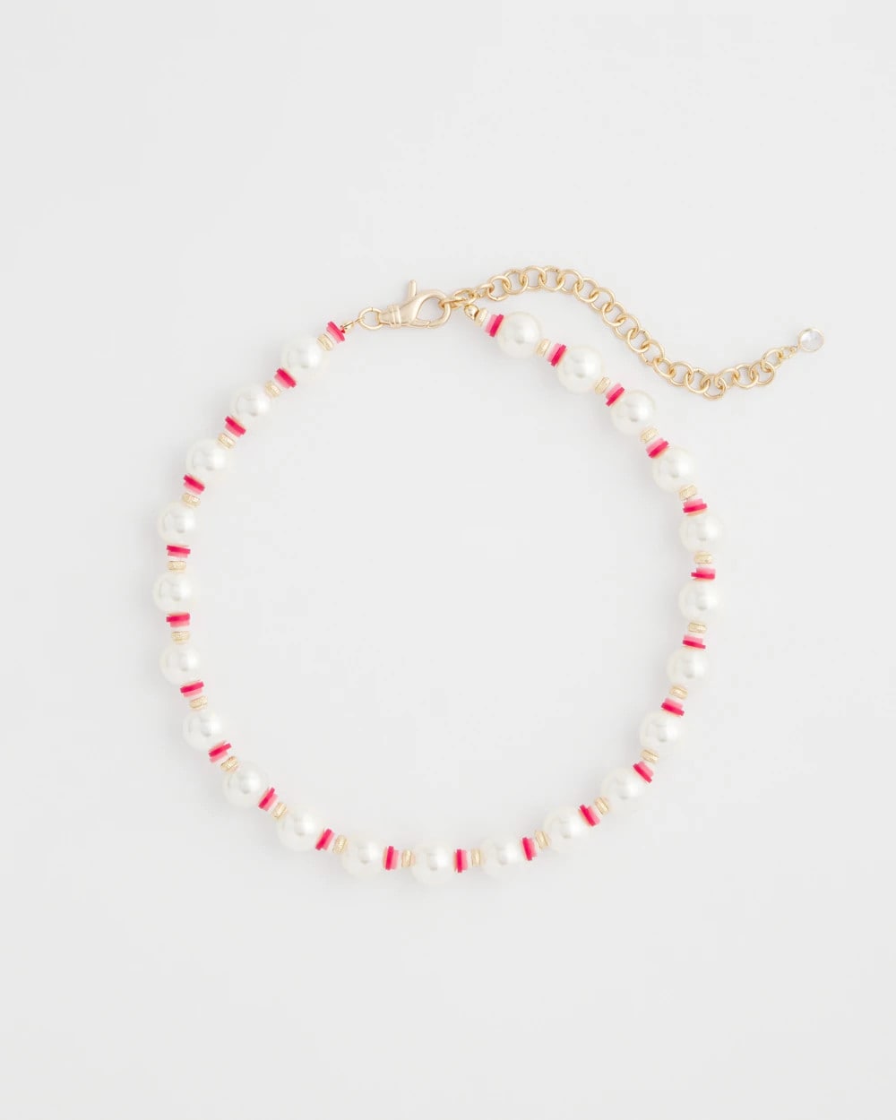 Short Pearl Pink Necklace Pink - Chico's