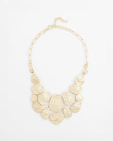 Molten Goldtone Bib Necklace Gold - Chico's