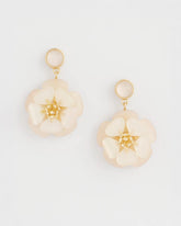 Neutral Flower Drop Earrings Neutral - Chico's