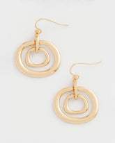 Gold Tone Drop Pendant Earrings Gold - Chico's