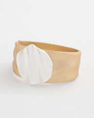 Mixed Metal Crinkle Cuff Mixed Metals - Chico's