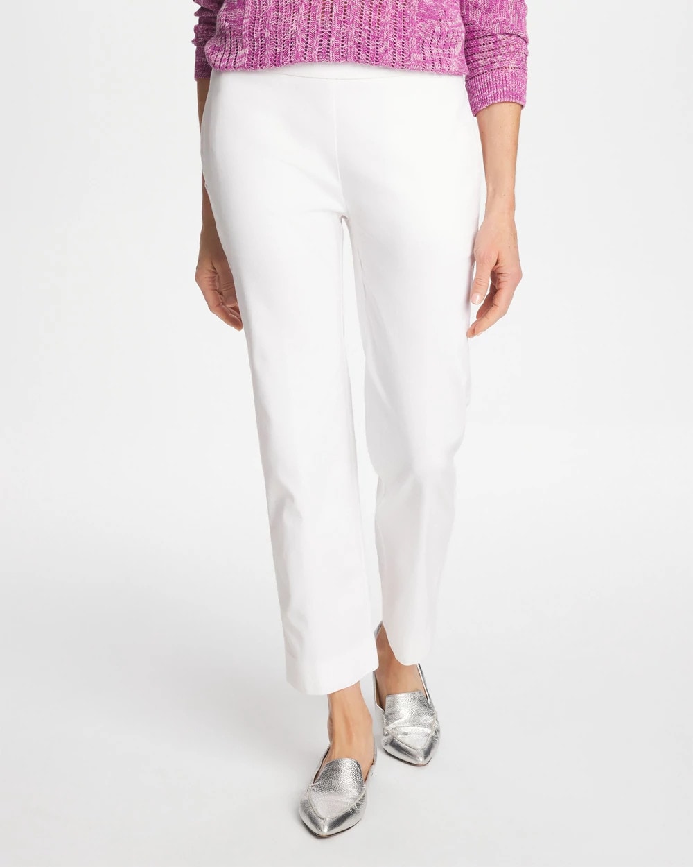 Brigitte™ Straight Crop Alabaster - Chico's