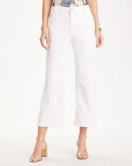 Straight Crop White Trouser Jeans Alabaster - Chico's