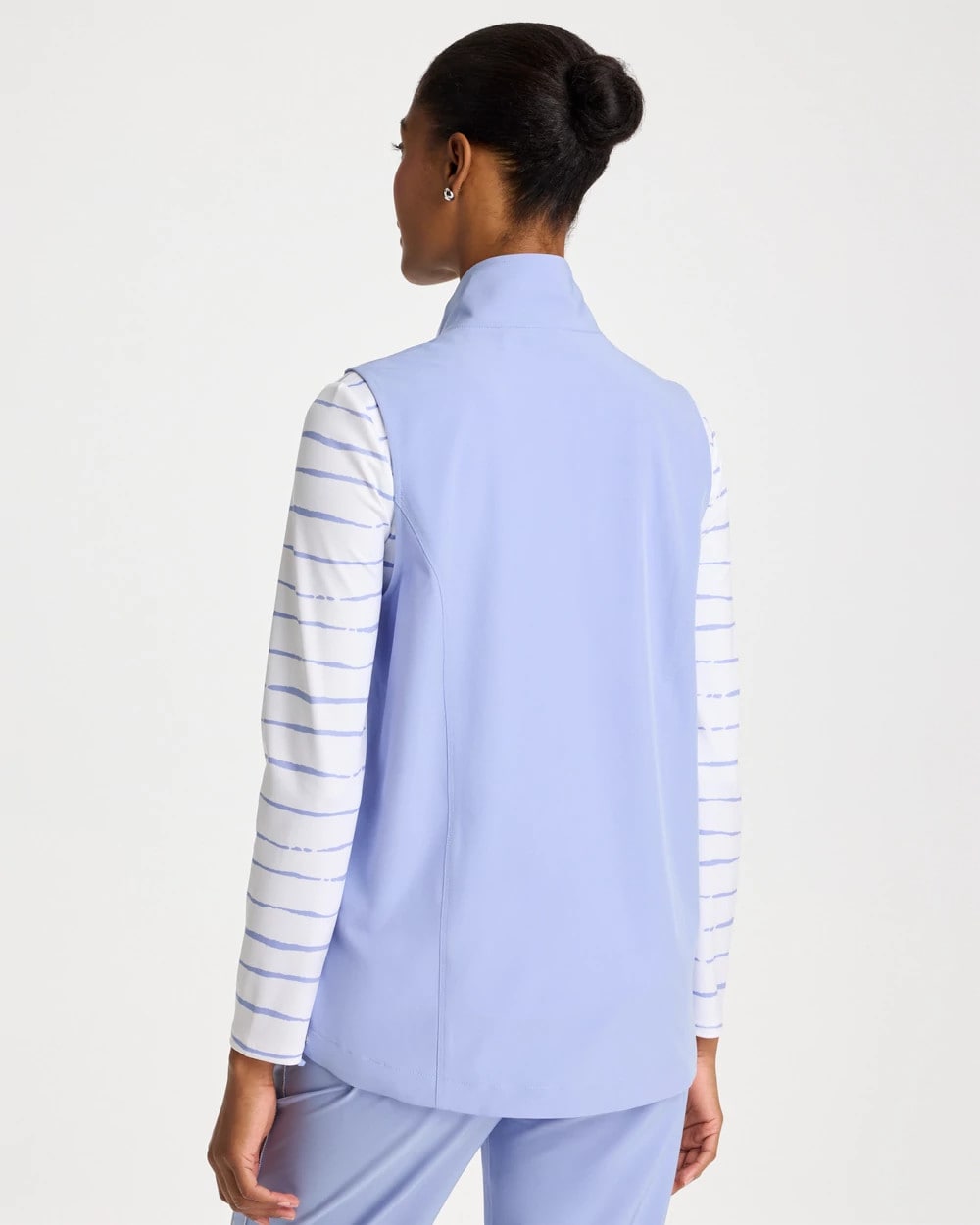 Zenergy® UPF Caviar Vest Blue Muse - Chico's