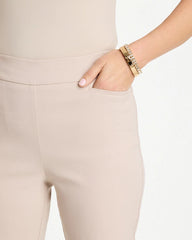 Brigitte™ Slim Rivet Pull-On Capri Pant Smokey Taupe - Chico's