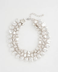 Chunky Silver Multi-Strand Necklace Silver - Chico's
