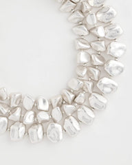 Chunky Silver Multi-Strand Necklace Silver - Chico's