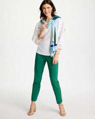 Brigitte™ Slim Pull-On Ankle Pants Hunter Green - Chico's