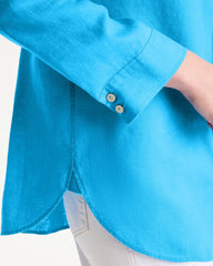 No Iron™ Linen Shirt Blue Tide - Chico's