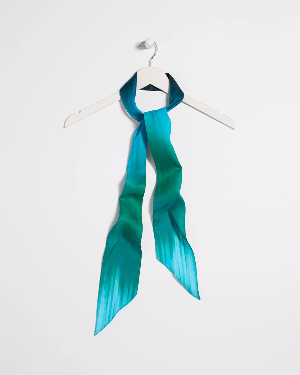 Printed Tie-Dye Skinny Scarf Topanga Green - Chico's