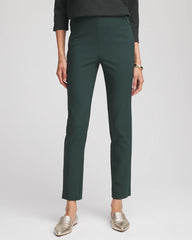 Lightweight Juliet Straight Ankle Pants Darkest Spruce - Chico's