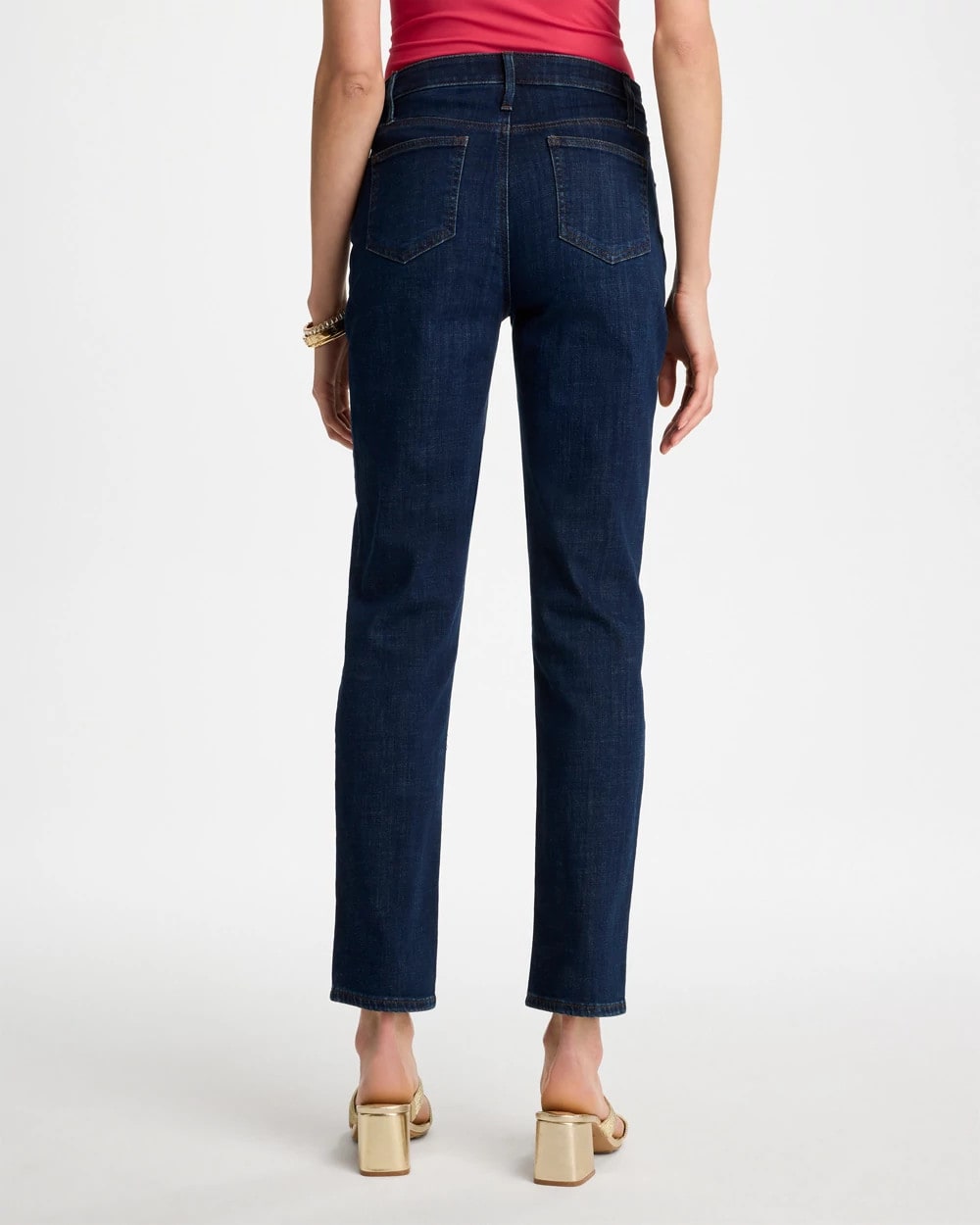 Girlfriend Slim Ankle Jeans Dark Sapphire Indigo - Chico's