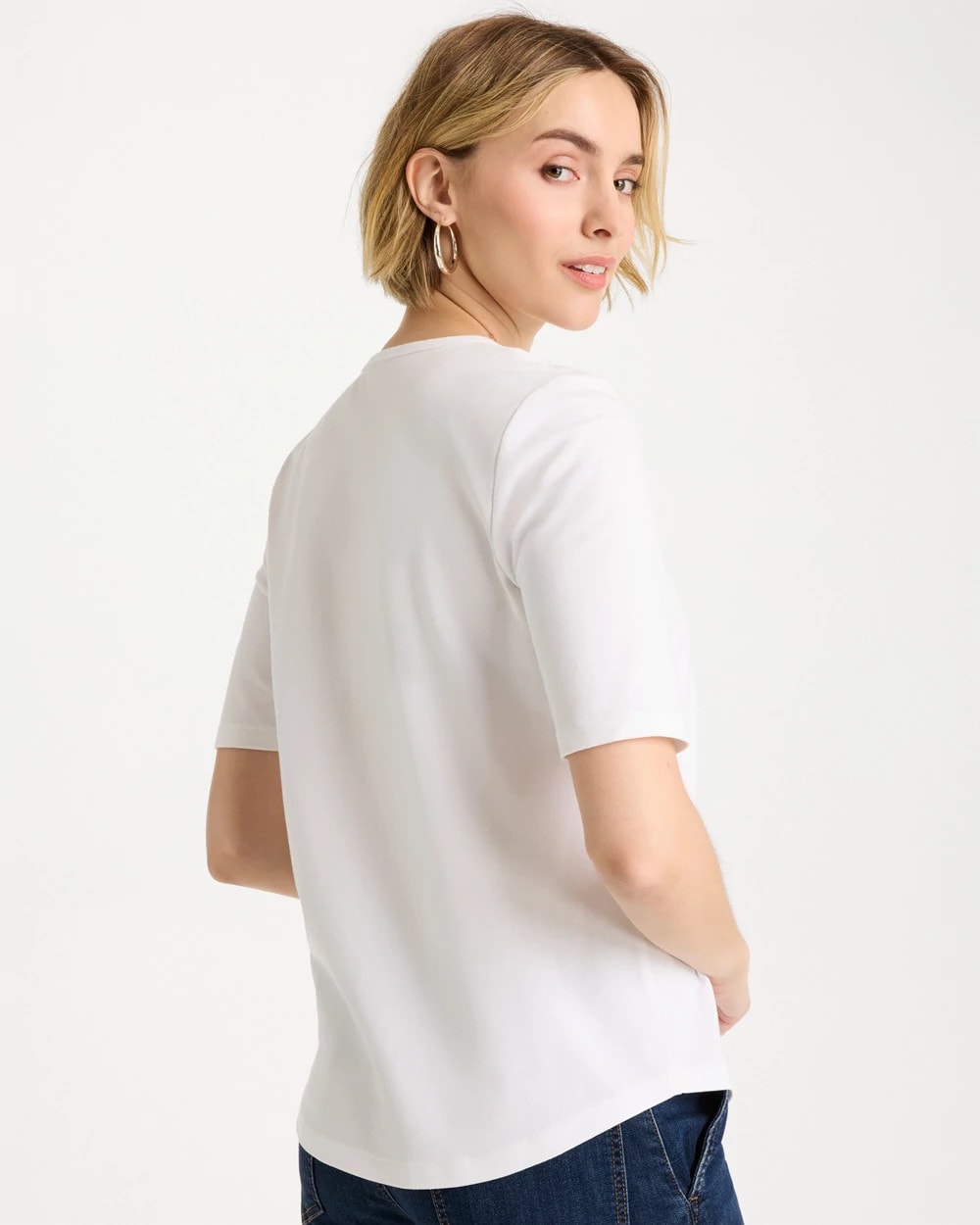 Americana Tee Alabaster - Chico's