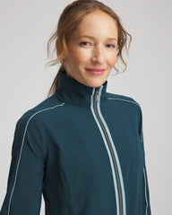 Zenergy® UPF Contrast Jacket Teal Shadow - Chico's