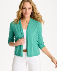 Summer Romance Cardigan Green Clover - Chico's